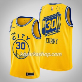 Dres Golden State Warriors Stephen Curry 30 Nike 2019-20 Hardwood Classics Swingman